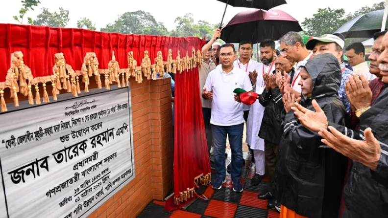 ফেনীর মুহুরী-কহুয়া সেচ প্রকল্পের উদ্বোধন করলেন প্রধানমন্ত্রী